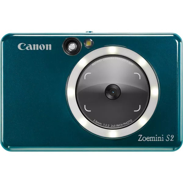 Canon Zoemini S2 Fotocamera Istantanea Camera Foglia di Te'