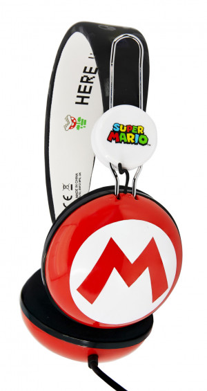 OTL Technologies Super Mario SM0654 cuffia e auricolare Cuffie Cablato A Padiglione MUSICA Multicolore