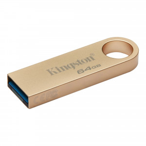 Kingston Technology DataTraveler 64GB 220MB/s Drive USB 3.2 Gen 1 in Metallo SE9 G3 Oro