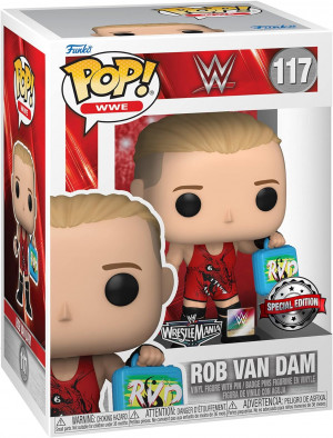 Funko Pop 65099 WWE117 Rob Van Dam Special Edition Figura in Vinile Collezione