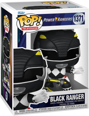 Funko Pop 72154 Tv Mighty Morphin Power Rangers 30Th Black Ranger Figura in Vinile Collezione