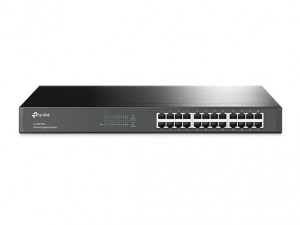 TP-Link TL-SG1024 Non gestito Gigabit Ethernet (10/100/1000) 1U Nero