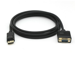 Equip 119338 cavo e adattatore video 2 m VGA (D-Sub) DisplayPort Nero