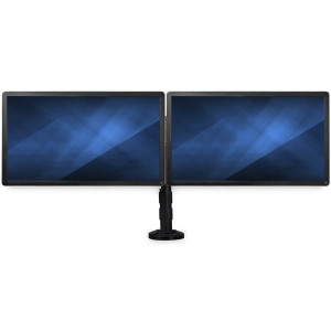 StarTech.com ARMBARDUOG supporto da tavolo per Tv a schermo piatto 68,6 cm (27") Nero