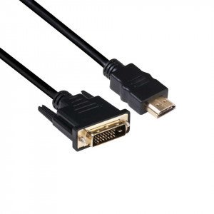 CLUB3D CAC-1210 adattatore per inversione del genere dei cavi DVI Dual Link Nero