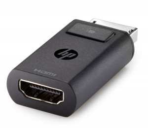 HP DisplayPort to HDMI 1.4 Adapter Nero