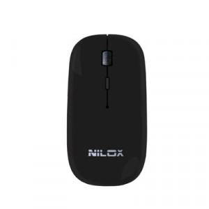 Nilox MW30 Black mouse Ambidestro RF Wireless Ottico 1600 DPI