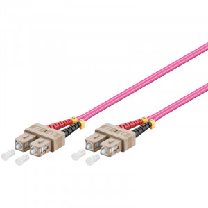 WP WPC-FP4-5SCSC-020 InfiniBand/fibre optic cable 2 m SC OM4 Viola