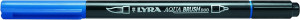 Lyra Aqua Brush Duo Marcatore Fine Extra Grassetto 1 pz Blu