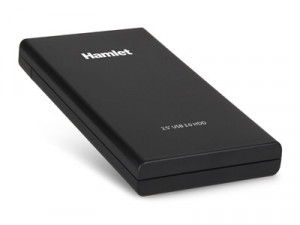 Hamlet HXD25U30 contenitore di unità di archiviazione Custodia per Disco Rigido (HDD) Nero 2.5"