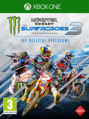 PLAION Monster Energy Supercross - The Official Videogame 3, Xbox One Standard Inglese