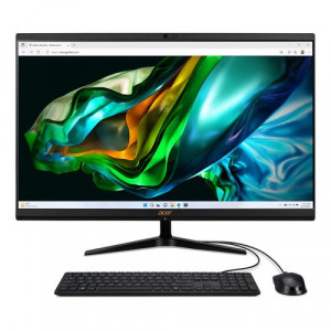 Acer Aspire C27-1800 Intel® Core™ i5 i5-12450H 68,6 cm (27") 1920 x 1080 Pixel PC All-in-one 16 GB 1,02 TB SSD Windows 11 Home Wi-Fi 6E (802.11ax) Nero