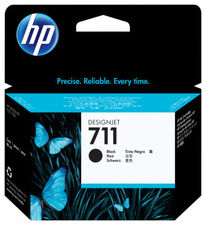 HP 711 80-ml Black DesignJet Ink Cartridge cartuccia d'inchiostro 1 pz Originale Resa elevata (XL)