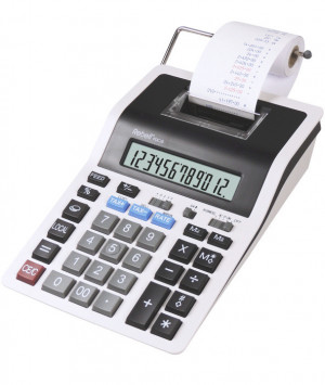 Rebell PDC 20 calcolatrice Desktop Calcolatrice con stampa Grigio