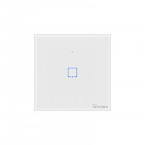 Interruttore Smart Sonoff IM190314009 T0EU1C Switch Touch Wi Fi Bianco