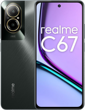 realme C67 17,1 cm (6.72") Doppia SIM Android 14 4G USB tipo-C 8 GB 256 GB 5000 mAh Nero