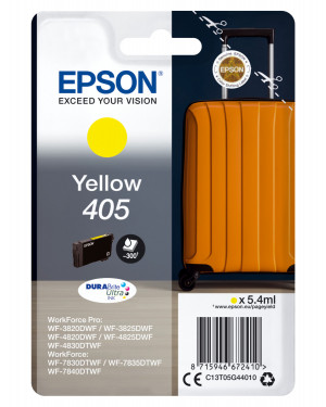 Epson 405 DURABrite Ultra Ink cartuccia d'inchiostro 1 pz Originale Resa standard Giallo