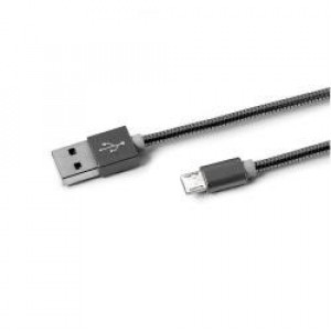 Celly USBMICROSNAKEDS cavo USB USB 2.0 USB A Micro-USB A Nero