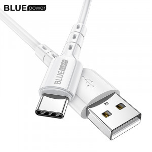 Cavo Dati Type-C Cable BLUE Power BCDU01 Novel Bianco