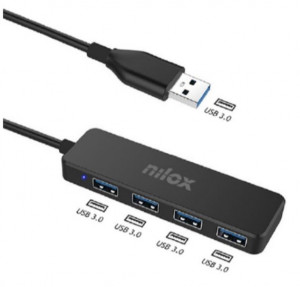 Nilox HUB USB 4 PORTE USB 3.0