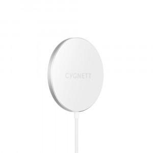 Cygnett CY3758CYMCC Caricabatterie per dispositivi mobili Smartphone Bianco USB Carica wireless Interno