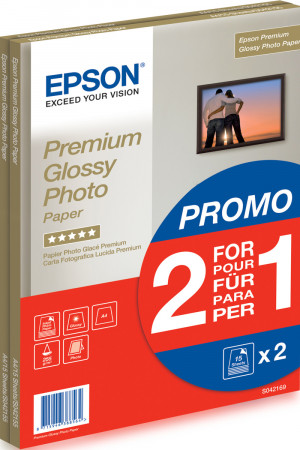 Epson Premium Glossy Photo Paper carta fotografica Lucida premium
