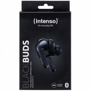 Intenso Black Buds T300A Cuffie True Wireless Stereo (TWS) In-ear Chiamate/Musica/Sport/Tutti i giorni USB tipo-C Bluetooth Nero