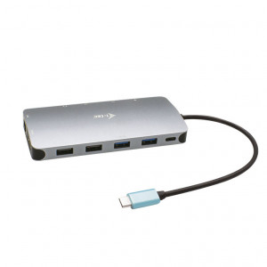 i-tec Metal C31NANODOCKPROPD replicatore di porte e docking station per laptop Cablato USB 3.2 Gen 1 (3.1 Gen 1) Type-C Argento