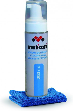 Meliconi C200 FOAM LCD/TFT/Plasma Spruzzo e panno asciutto per la pulizia dell'apparecchiatura 200ml