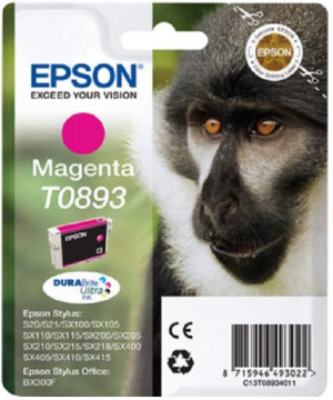 Epson C13T08934021 Cartuccia Ink Jet per Stylus S20 SX100 Magenta