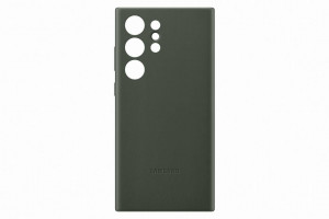 Custodia Leather Case Samsung EF-VS918LGEGWW per Galaxy S23 Ultra SM-S918 Verde