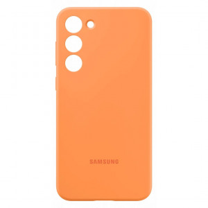 Custodia Silicone Case Samsung EF-PS916TOEGWW per Galaxy S23 Plus SM-S916 Arancione