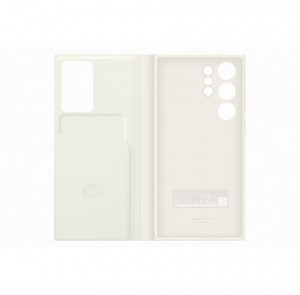 Custodia Smart View Wallet Case Samsung EF-ZS918CUEGWW per Galaxy S23 Ultra SM-S918 Beige Cream