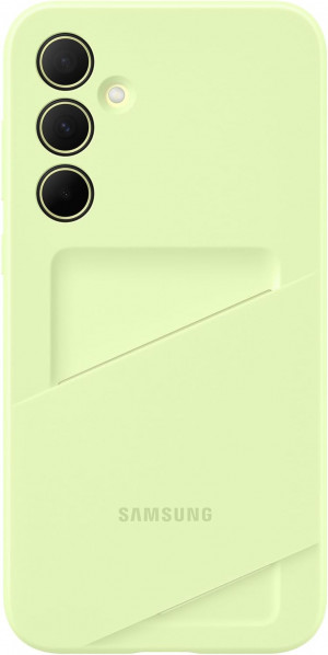 Custodia Card Slot Cover Samsung EF-OA356TMEGWW per Galaxy A35 5G SM-A356 Lime