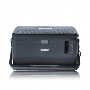 Brother PT D800W Stampante per Etichette CD Trasferimento 360x360 DPI 60 mm Con cavo e senza cavo TZe Wi Fi QWERTY Nero