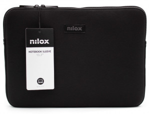 Nilox NXF1301 borsa per laptop 33,8 cm (13.3") Custodia a tasca Nero