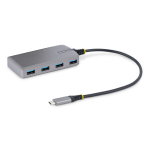 StarTech.com 5G4AB-USB-C-HUB hub di interfaccia USB 3.2 Gen 1 (3.1 Gen 1) Type-C 5000 Mbit/s Grigio