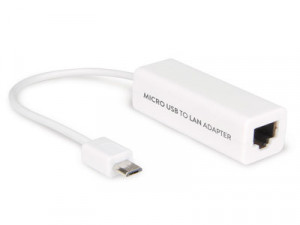 Hamlet ADAPTER MICRO USB-LAN 10/100 scheda di interfaccia e adattatore