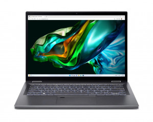Acer Aspire 5 Spin 14 A5SP14-51MTN-54FB Ibrido (2 in 1) 35,6 cm (14") Touch screen WUXGA Intel® Core™ i5 i5-1335U 8 GB DDR5-SDRAM 512 GB SSD Wi-Fi 6 (802.11ax) Windows 11 Home Grigio