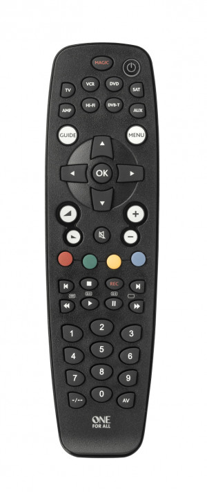 One For All Basic URC 2981 telecomando IR Wireless TV, Set-top box TV, DVD/Blu-ray, Altoparlante Soundbar Pulsanti