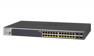 NETGEAR GS728TPP Gestito L2/L3/L4 Gigabit Ethernet (10/100/1000) Supporto Power over Ethernet (PoE) 1U Nero