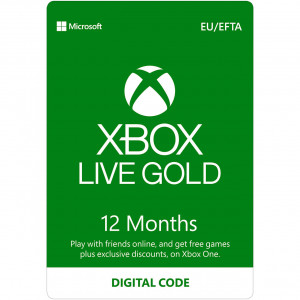 Microsoft Xbox Live Gold Xbox One