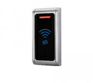 Axis 01390-001 lettore RFID Bluetooth Blu, Acciaio inossidabile