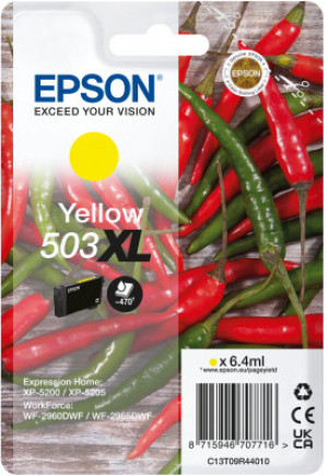 Epson 503XL cartuccia d'inchiostro 1 pz Originale Resa elevata (XL) Giallo