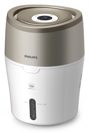 Philips 2000 series HU4803/01 umidificatore Naturale 2 L Metallico, Bianco