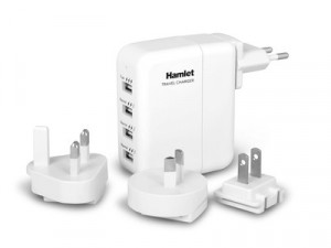 Hamlet XPWC420TRAV Caricabatterie per dispositivi mobili Universale Bianco AC Interno