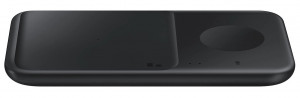 Samsung EP-P4300TBEGEU Caricabatterie per dispositivi mobili Cuffie, Smartphone, Orologio intelligente Nero Carica wireless Ricarica rapida Interno