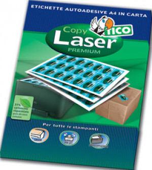 Tico Copy laser premium etichetta autoadesiva Bianco 400 pz