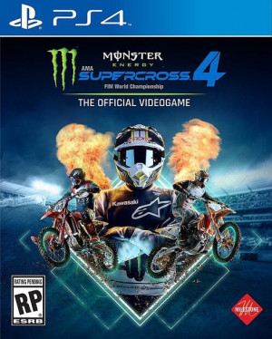 PLAION Monster Energy Supercross 4 Standard Inglese, ITA PlayStation 4