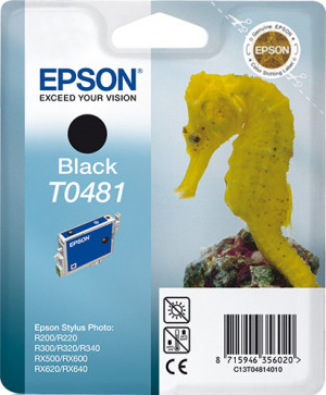 Epson Seahorse SinglePack Black T0481 Cartuccia d'Inchiostro 1 pz Originale